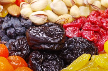 Dried fruits clipart