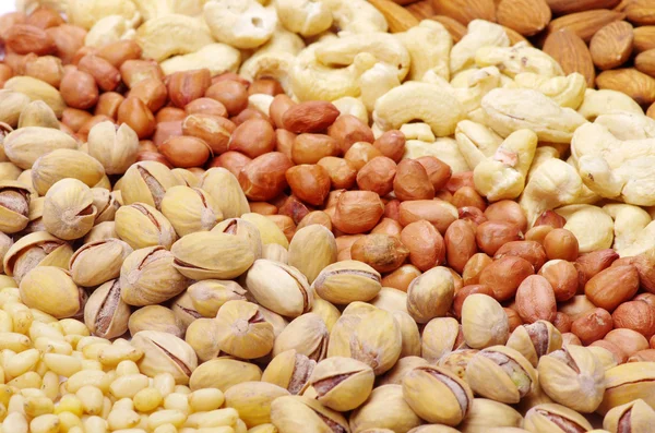 Nuts assorted — Stock Photo, Image