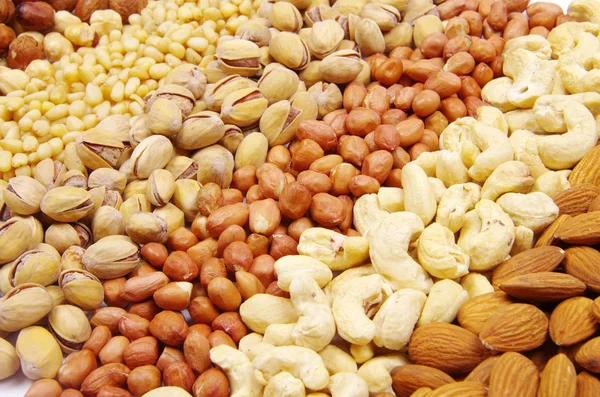 Assorted nuts — Stok fotoğraf