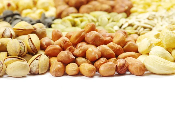 Zaden en noten — Stockfoto