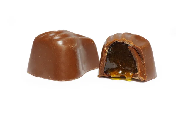Шоколадные конфеты — стоковое фото
