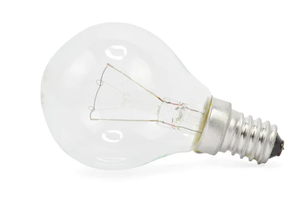 Lampa på vit — Stockfoto