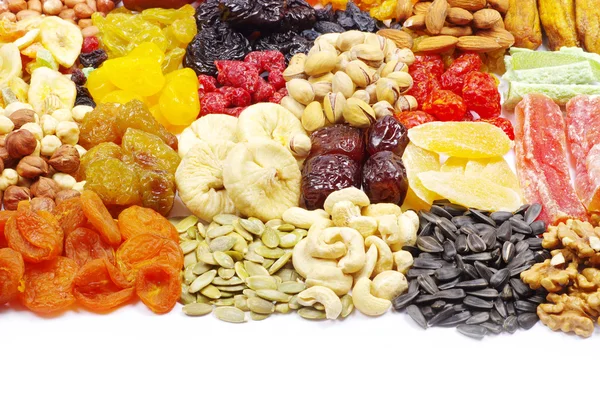 Assorted dried fruits — Stock Photo, Image