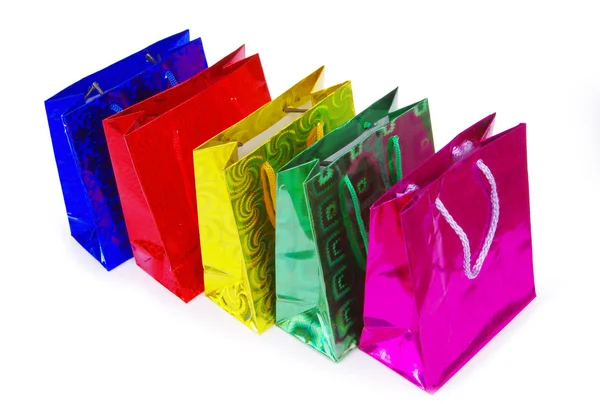 Цветная сумка — стоковое фото