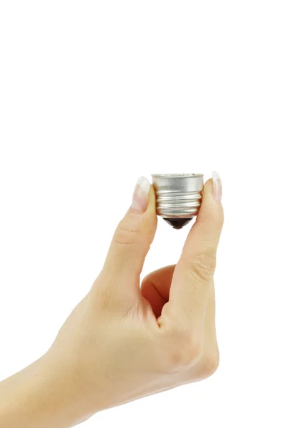 Bulb on a white — Stock Photo, Image