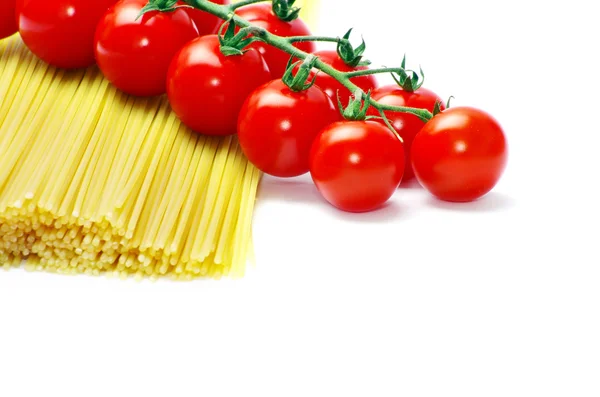 Massa com tomate — Fotografia de Stock