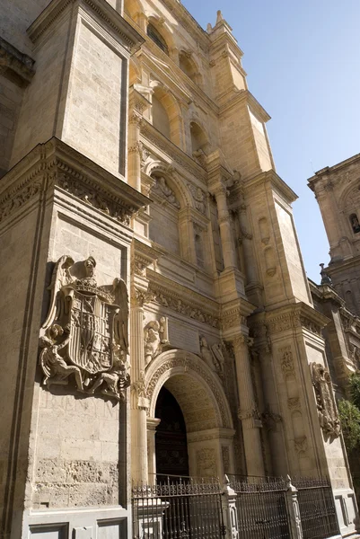 Ozdobą catedral w granada, Hiszpania — Zdjęcie stockowe