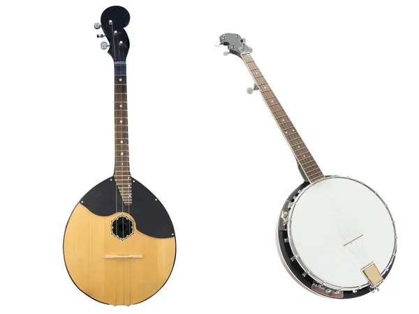 Mandolina i banjo — Zdjęcie stockowe