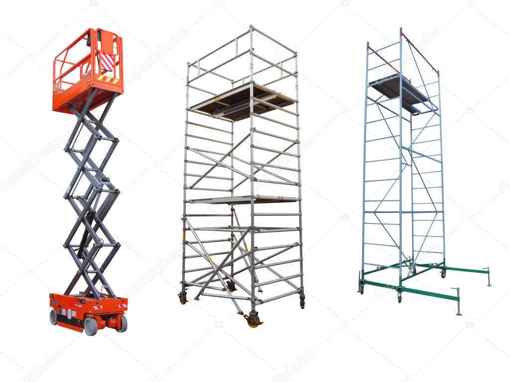 Scaffolds and lift