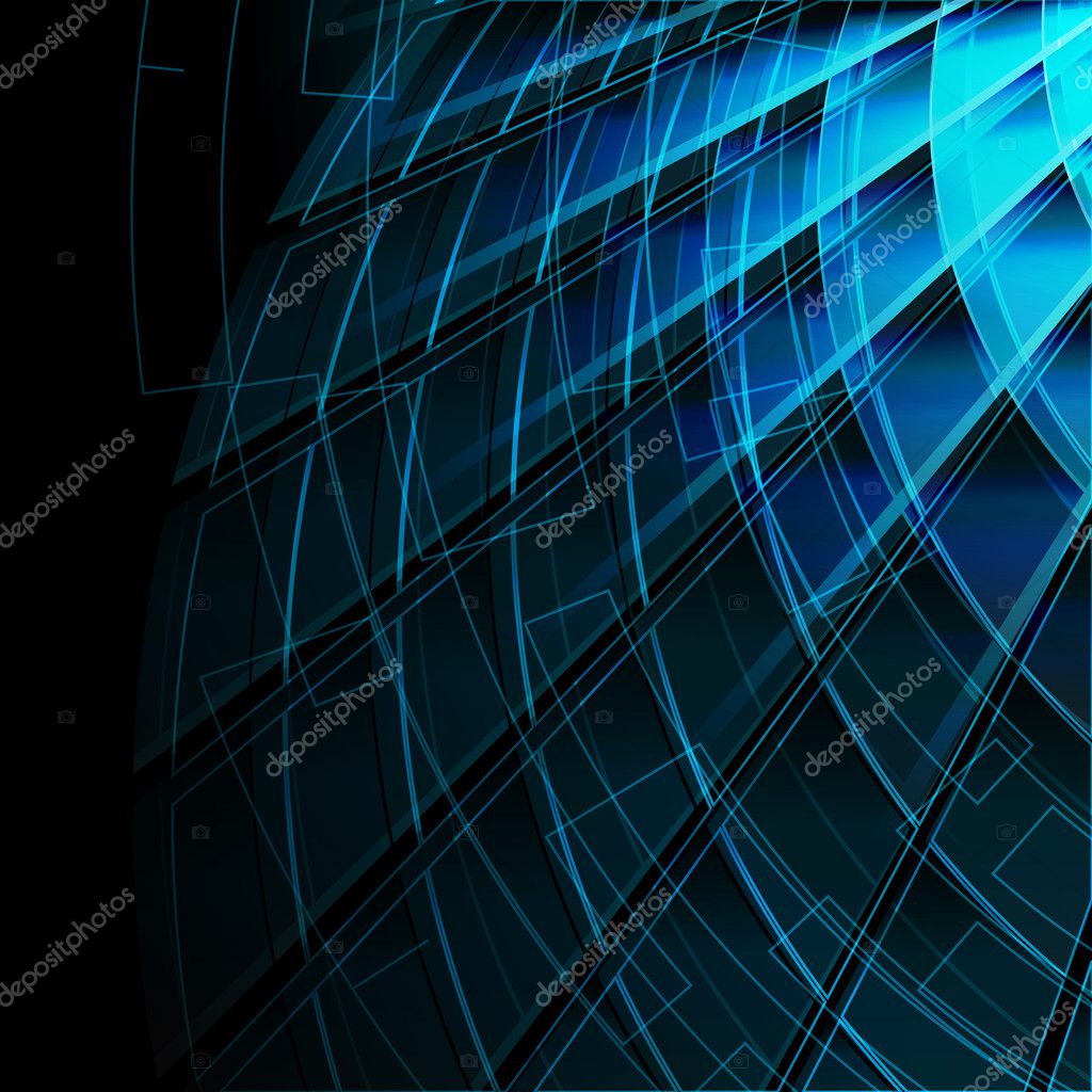 Blue Stylish Fantasy Background Vector Image By C Anelina Vector Stock