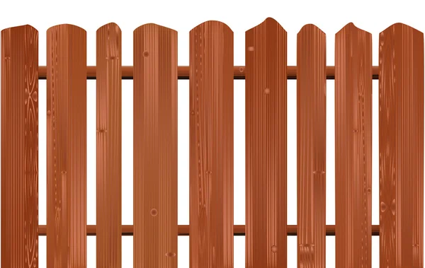 Fából készült kerítés. — Stock Fotó