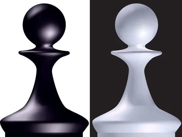 Chess figure un pion — Image vectorielle