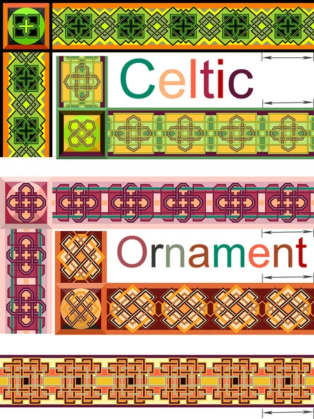 Elements of design in Celtic — Stock Photo, Image