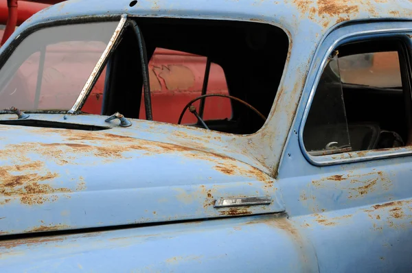 Stock image Close-up Rusty Car Without Windows