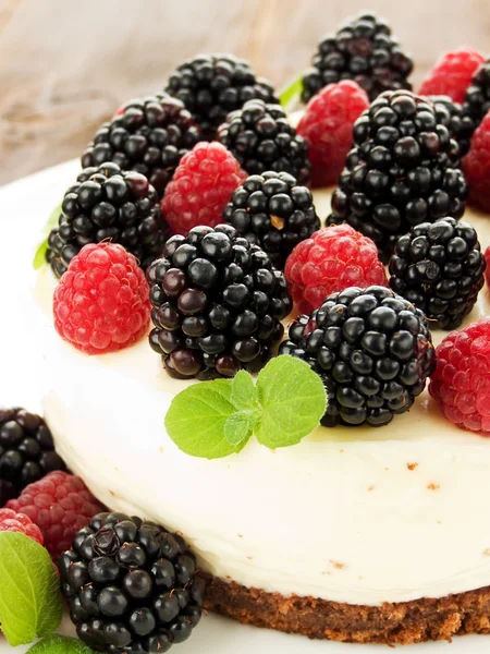 Berry cheesecake — Stock Photo, Image
