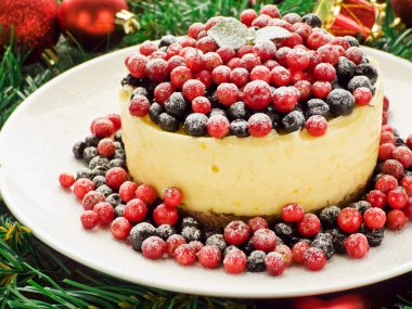 Lemon cheesecake clipart