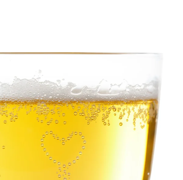 Gold beer — Stock Photo, Image