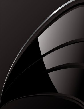 Abstract Black Tech Background
