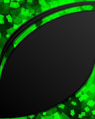 Black and green background clipart