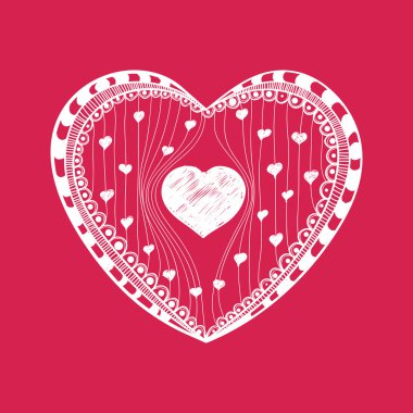 Drawn heart clipart