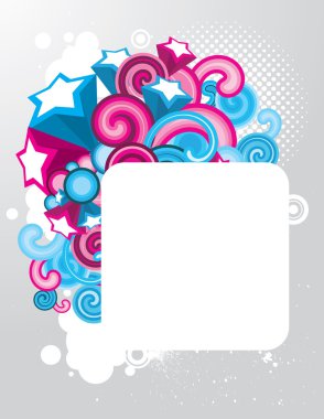 Frame composition clipart