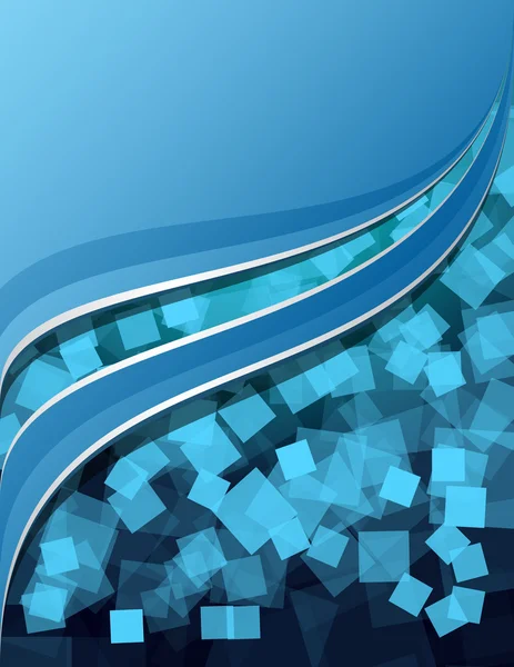Design sfondo blu — Vettoriale Stock