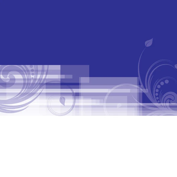 青と白の抽象的な背景 — ストックベクタ