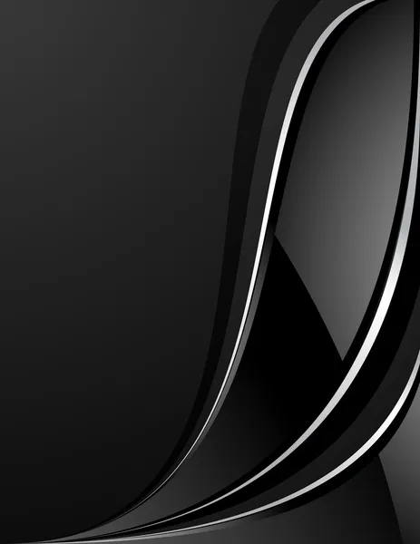 Arrière-plan luxe noir — Image vectorielle