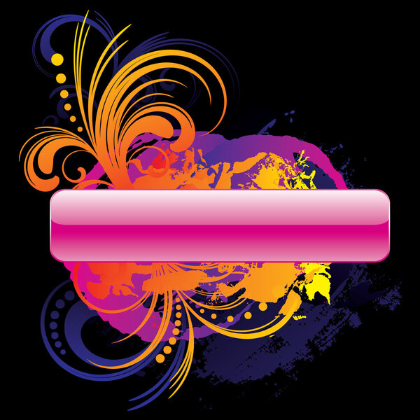 Красочная композиция с пространством для текста
