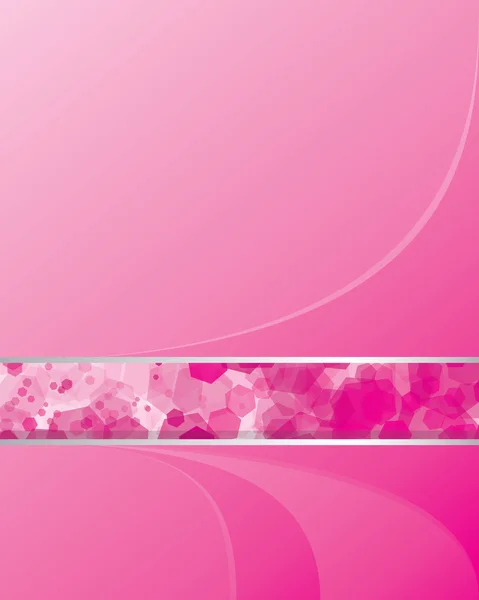Чистый розовый фон — стоковый вектор