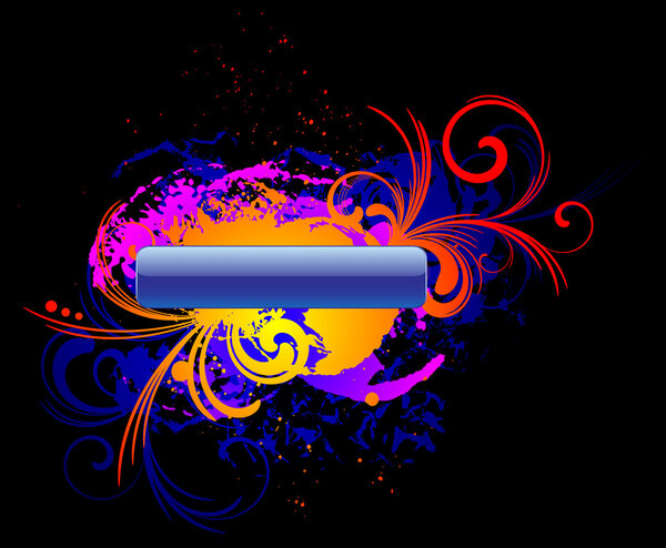 Красочный гранж-фон
