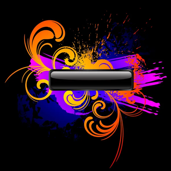 Темний барвистий гранжевий фон — стоковий вектор