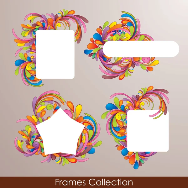 Frames-collectie — Stockvector