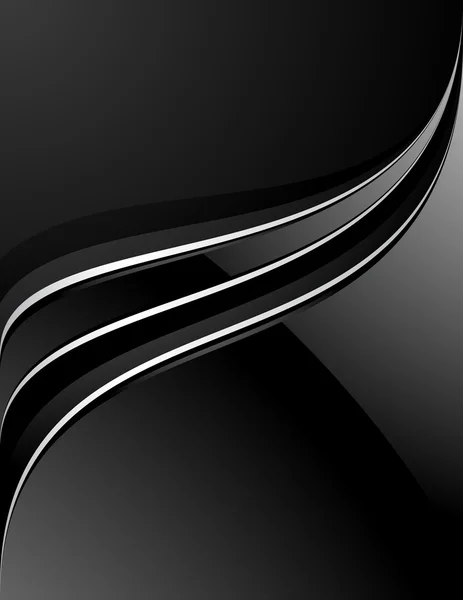 Luxe fond noir — Image vectorielle