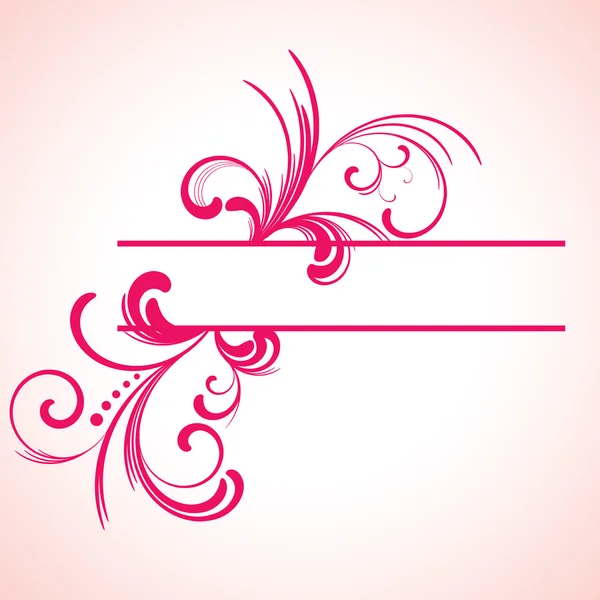 Розовая гранж-композиция — стоковый вектор