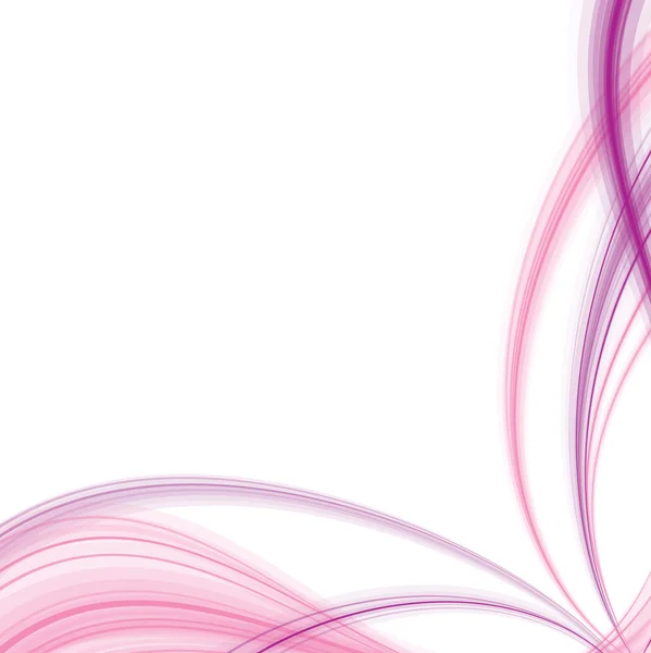 粉红色透明波 — 图库矢量图片