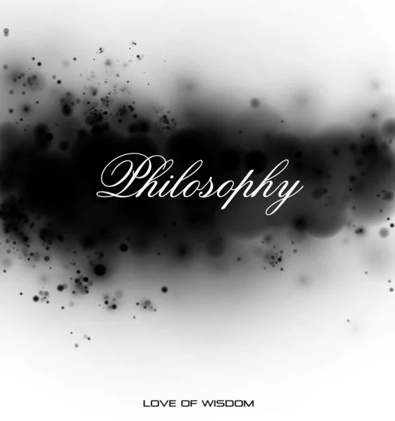 哲学 — ストックベクタ