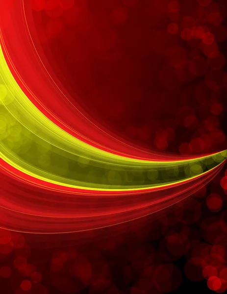赤と黄色の eps10 — ストックベクタ