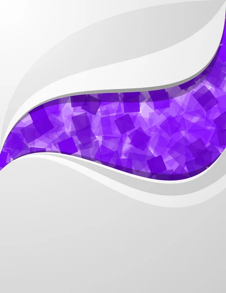 Purple and white design eps10 — Stock Vector