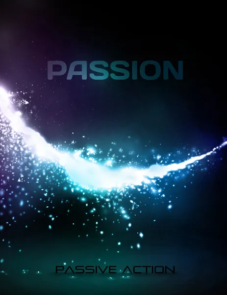 Kall passion — Stock vektor