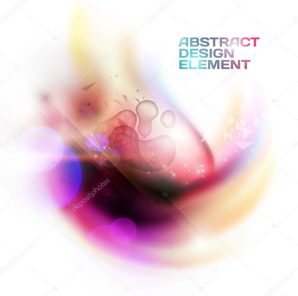 Abstract surreal element