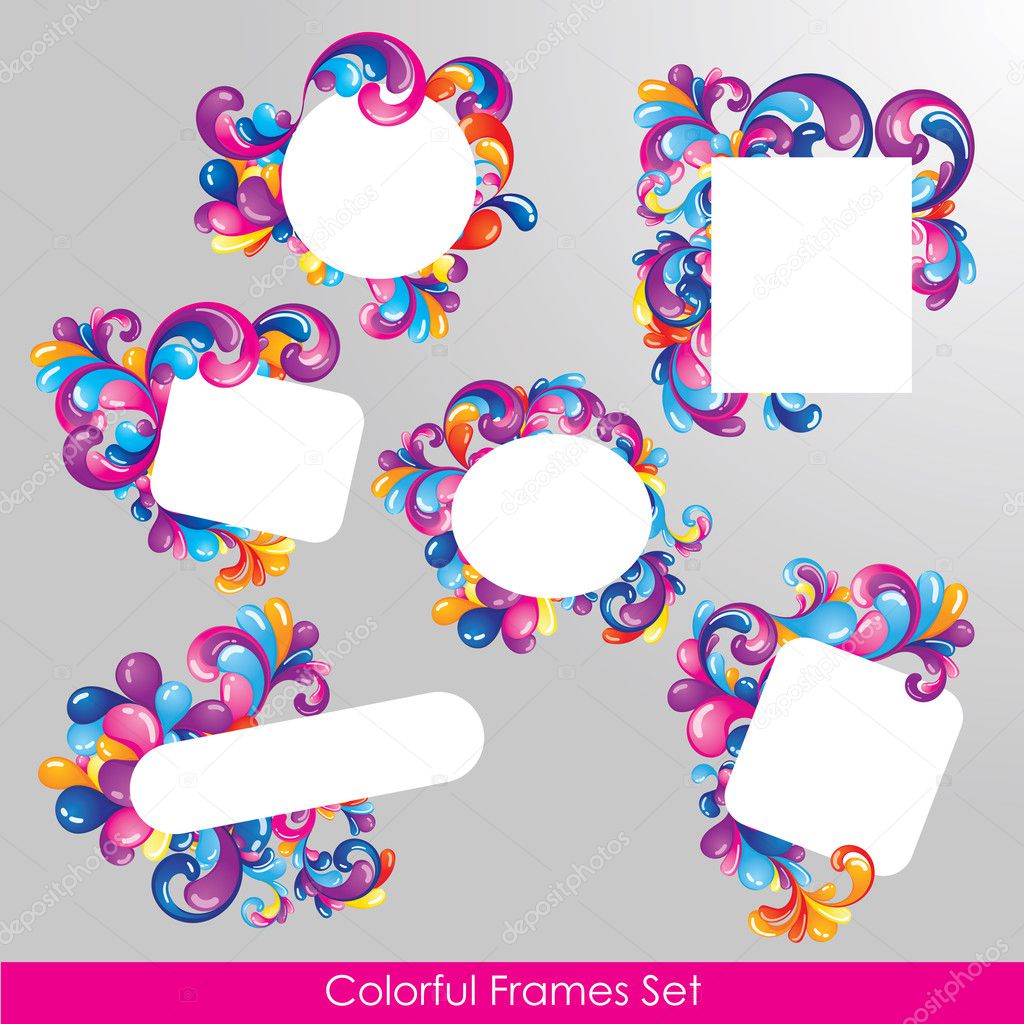 Colorful frames collesction