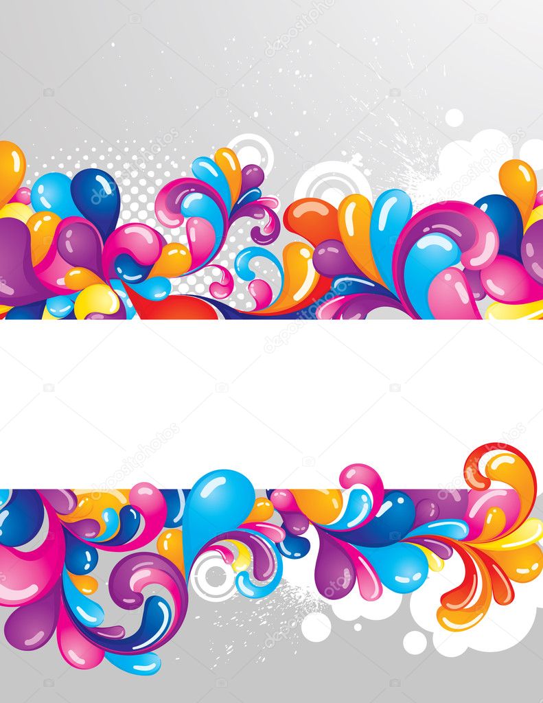 Colorful wacky design