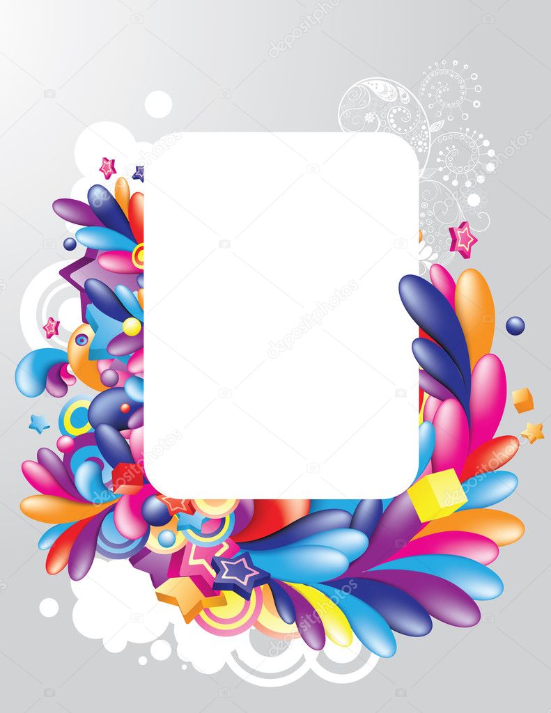 Festive frame design Stock Vector Image by ©Victor_Tongdee #6927327