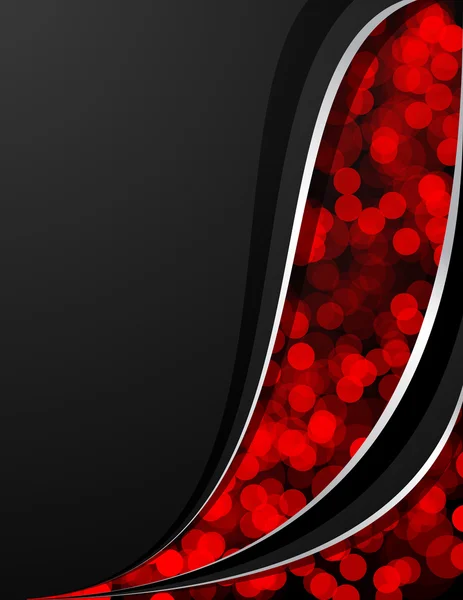 Rouge noir eps10 — Image vectorielle