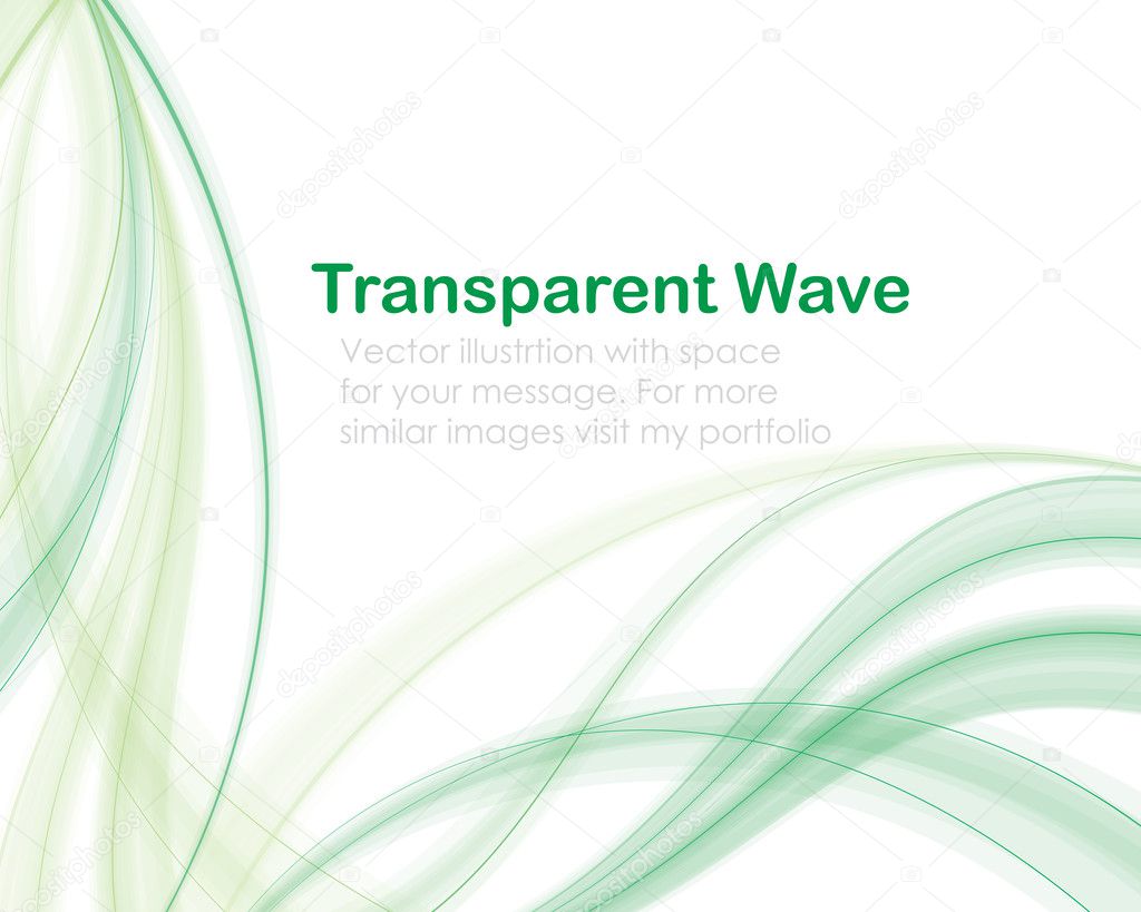 Transparent wave bg deluxe