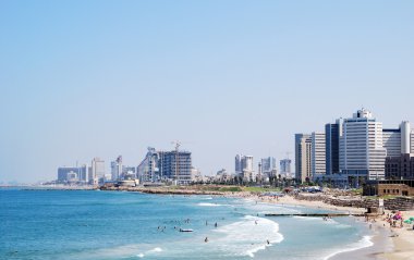 Tel Aviv skyline clipart