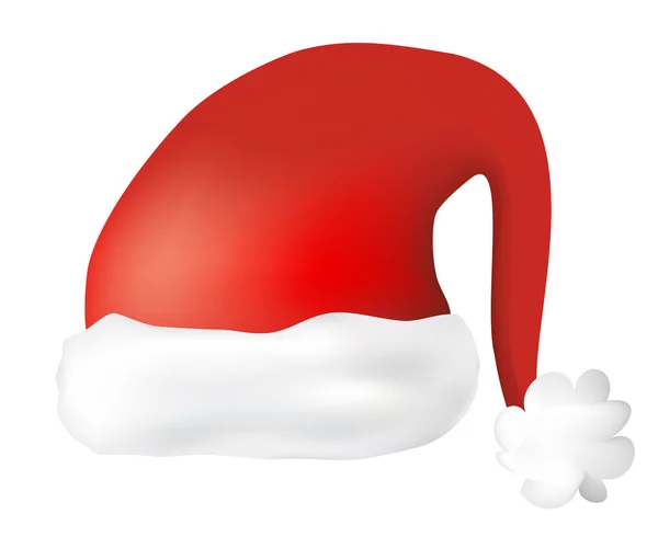 红色圣诞老人帽子 — 图库照片