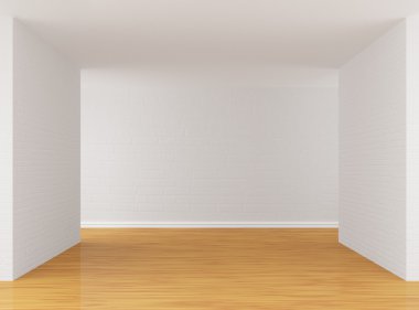 Empty room clipart