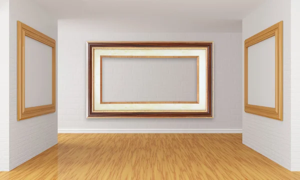 Sala da galeria vazia — Fotografia de Stock